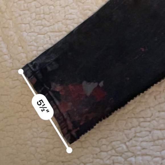 Jordan Craig Stripes denim Streetwear jean size 30/32 distressed rhinestone - Picture 15 of 16